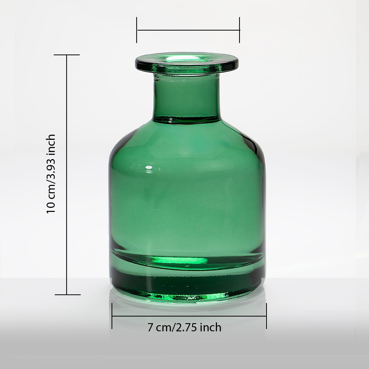 150ml Green Round  Aroma Reed Diffuser Set